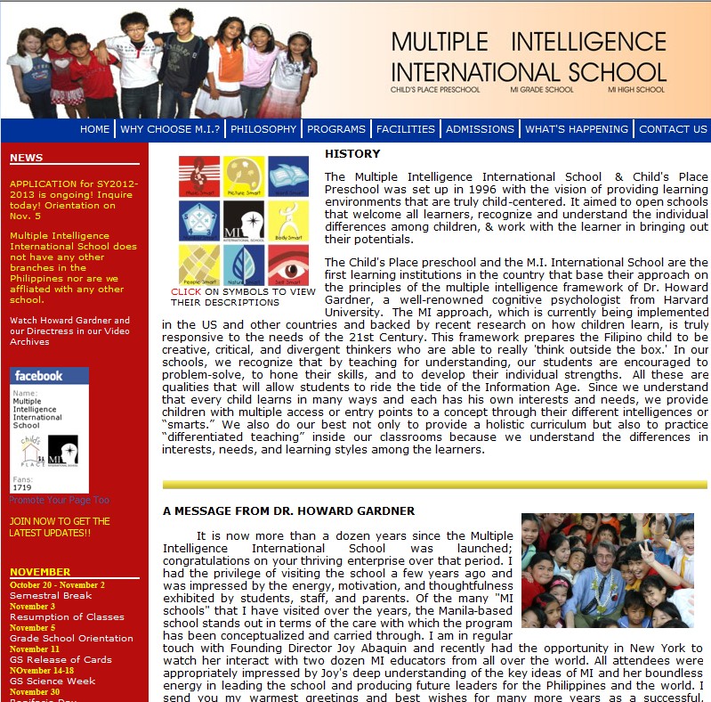 M-I(Multiple Intelligence international school )